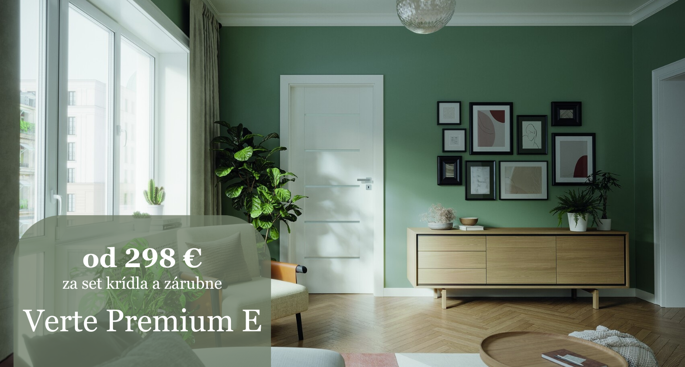 Akcia  na interiérové dvere Verte Premium E 